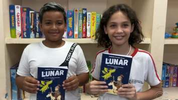 Alunos de escola municipal viram autores de livros: 'Foi uma surpresa', diz criança