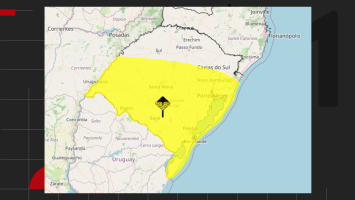 Com chuva e aviso de tempestade, parte do RS tem virada no tempo nesta quinta-feira; veja previsão